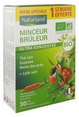 Naturland Minceur Brûleur 30 Phials Including 7 Phials Free