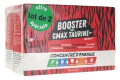 EA Pharma Gmax Taurine+ Lot de 2 x 30 Ampoules