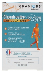 Granions Chondrostéo Articulations Collagène Activ 30 Gélules