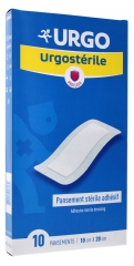 Urgo Urgost&eacute;rile Sterilt Sj&auml;lvh&auml;ftande F&ouml;rband 10 x 20 cm 10 F&ouml;rband