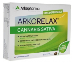 Arkopharma Arkorelax Cannabis Sativa 30 Tabletten