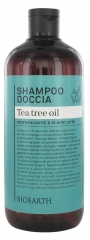 Bioearth Family Shampoo Gel de Banho com &Oacute;leo de Tea Tree 500 ml