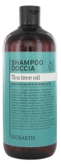 Bioearth Family Shower Shampoo with Tea Tree Oil 500ml