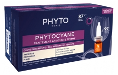 Phyto Cyane Tratamiento Anticaída Progresiva Para Mujeres 12 x 5 ml