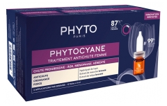 Phyto Phytocyane Anti Hair Loss Progressive Treatment Women 12 x 5ml