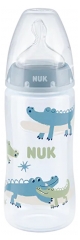 NUK Primera Elección + Botella de Control de Temperatura 360 ml 6-18 Meses