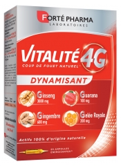 Forté Pharma Vitalidad 4G 20 Ampollas
