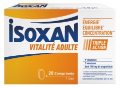 Isoxan Vitalité Adulte 20 Comprimés