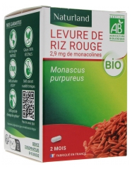 Naturland Drojdie de Orez Roșu Bio 60 Vegicaps