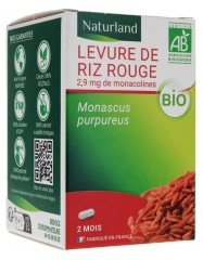 Naturland Red Rice Yeast Organic 60 Vegecaps
