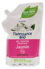 Gel Douche Envoûtant Jasmin Bio Recharge 650 ml