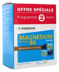 Magnésium Vitamine B6 150 mg 120 Gélules Offre Spéciale