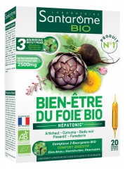 Santarome Bio Bien-Être du Foie Bio 20 Ampoules