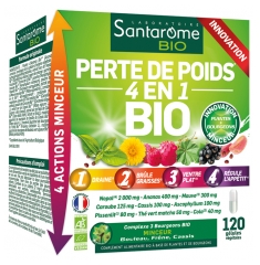 Santarome Bio-Gewichtsverlust 4in1 Bio 120 Kapseln