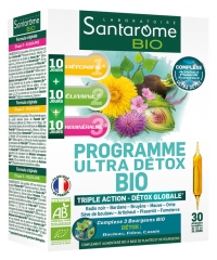 Santarome Organisches Ultra-Detox-Programm 30 Fläschchen