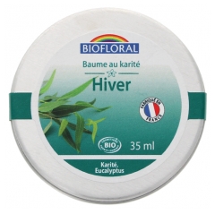 Biofloral Cosmétique Baume Hiver Karité &amp; Eucalyptus Bio 35 ml