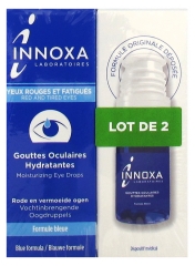 Innoxa Gouttes Oculaires Hydratantes Yeux Rouges et Fatigués Lot de 2 x 10 ml
