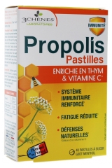 Les 3 Chênes Propolis 40 Pastilles à Sucer