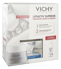 Vichy LiftActiv Supreme Anti-Falten & Straffende Pflege Normale bis Mischhaut 50 ml + H.A. Epidermic Filler Serum 10 ml Gratis