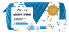 Vichy Aqualia Thermal Reichhaltige Rehydrierungscreme 50 ml + SPA-Effekt Nachtpflege 15 ml Frei