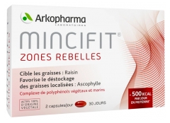 Arkopharma Mincifit Zones Rebelles 60 Capsules