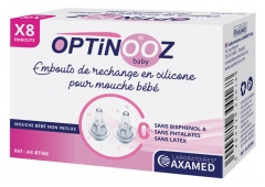Optinooz Ersatz-Silikon-Ohrstöpsel Für Baby-Fliegen 8 Ohrstöpsel