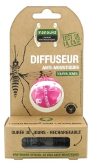 Boule Diffuseur Anti-Moustiques + Recharge 6 ml