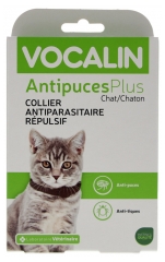 Vocalin Flea Control Plus Cat & Kitten Collar Pest Repellent