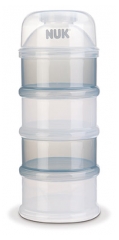 NUK 4 skyrių pieno miltelių dozatorius
