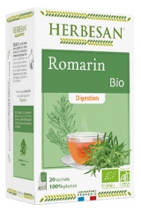 Herbesan Infusion Rosemary Digestion Organic 20 Sachets