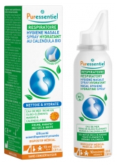 Puressentiel Spray Nawilżający do Higieny Nosa z Nagietkiem Organicznym 100 ml
