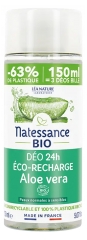 Natessance Déo 24H Aloe Vera Bio Recharge 150 ml