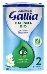 Gallia Calisma 2nd Age 6-12 Months Organic 800 g
