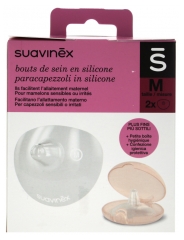 Suavinex Silicon Breast Tips 2 Pieces