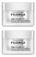 Filorga TIME-FILLER 5XP Cream Correction All Type of Rides Set mit 2 x 50 ml
