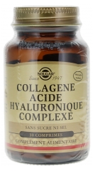 Solgar Acide Hyaluronique 120 mg 30 Comprimés