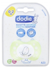 Dodie Symmetric Silicone Soother 0-2 Months N°A23