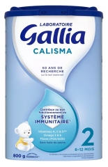 Gallia Calisma 2ème Âge 6-12 Mois 800 g