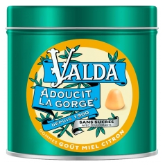 Valda Gommes Sans Sucres Goût Miel Citron 140 g