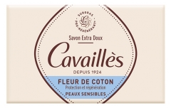 Rogé Cavaillès Ekstra Delikatne Mydło Kwiat Bawełny 150 g