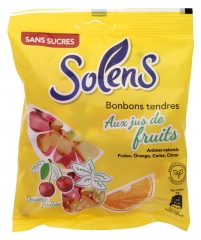 Solens Tender Sugar-Free Candies with Fruit Juices 100g