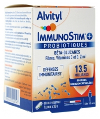 Alvityl InmunoStim+ Probióticos 30 Cápsulas