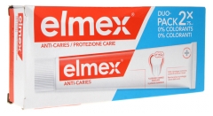 Elmex Dentifrice Anti-Caries Lot de 2 x 75 ml