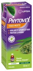 UPSA Phytovex Gemischter Husten Sirup Ohne Zucker 120 ml