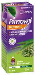 UPSA Phytovex Mixed Cough Sugar Free Syrup 120ml