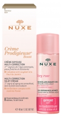 Nuxe Crème Prodigieuse Boost Crème Soyeuse Multi-Correction 40 ml + Very Rose Eau Micellaire Apaisante 3en1 40 ml Gratis