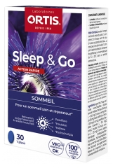 Ortis Sleep &amp; Go Sommeil Action Rapide 30 Comprimés