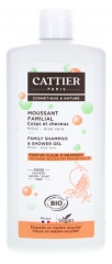 Cattier Family Shampoo and Shower Gel Orange Blossom Fragrance 500ml
