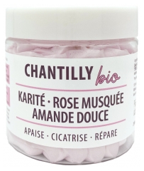 Chantilly Bio Karité - Rose Musquée - Amande Douce 200 ml