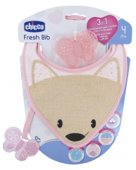 Babete 3em1 Fresh Bib Chicco 4 Meses e +